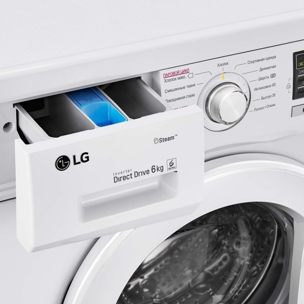 Стиральная машина узкая LG F12M7NDS0 — фото 4