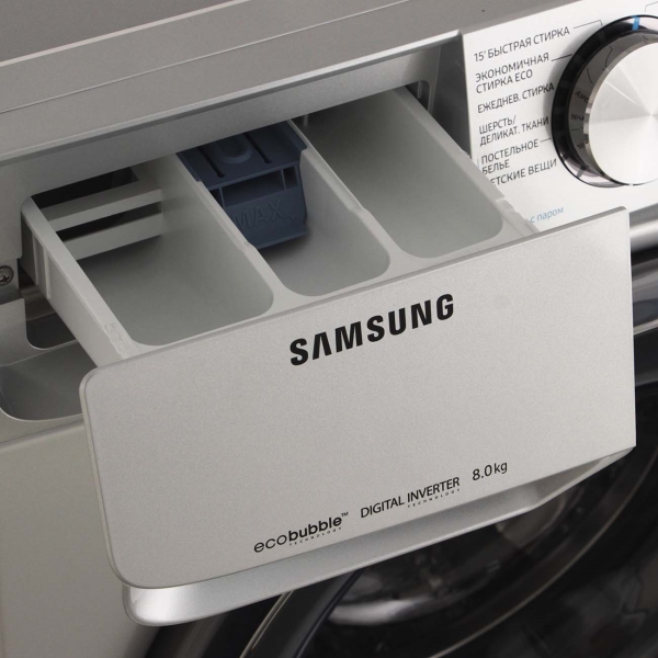 Стиральная машина узкая Samsung WW80R42LXFS — фото 3