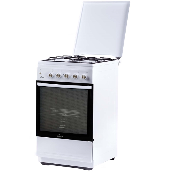 Газовая плита (50-55 см) Flama N FG 24236 W