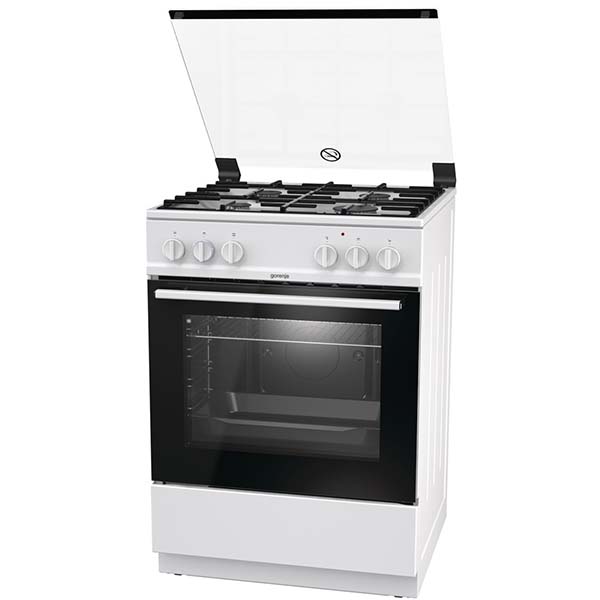 Комбинированная плита (60 см) Gorenje K6141WA