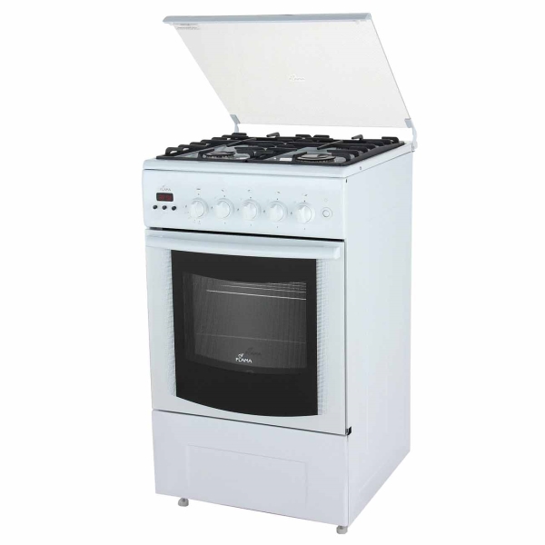 Газовая плита (50-55 см) Flama ВG2422-W