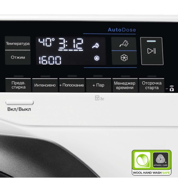 Стиральная машина стандартная Electrolux PerfectCare 800 EW8F1R69SA — фото 2