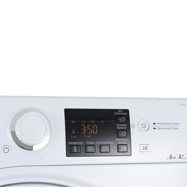 Стиральная машина Hotpoint-Ariston Front Loader RST 601 W класс: A-10% загр.фронтальная макс.:6кг белый — фото 2