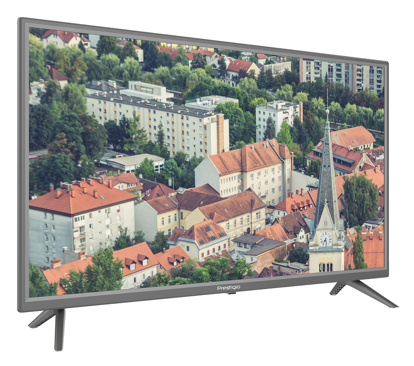 Телевизор LED Prestigio 32" PTV32SS04ZCISML серебристый/HD READY/50Hz/DVB-T2/DVB-C/DVB-S/DVB-S2/USB/WiFi/Smart TV (RUS) — фото 6