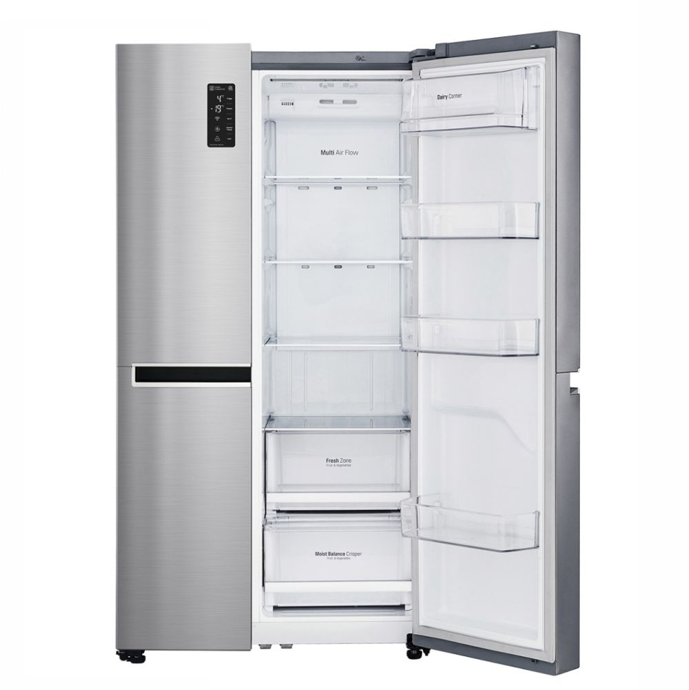 Холодильник LG GC-B247SMDC серебристый (двухкамерный) — фото 12