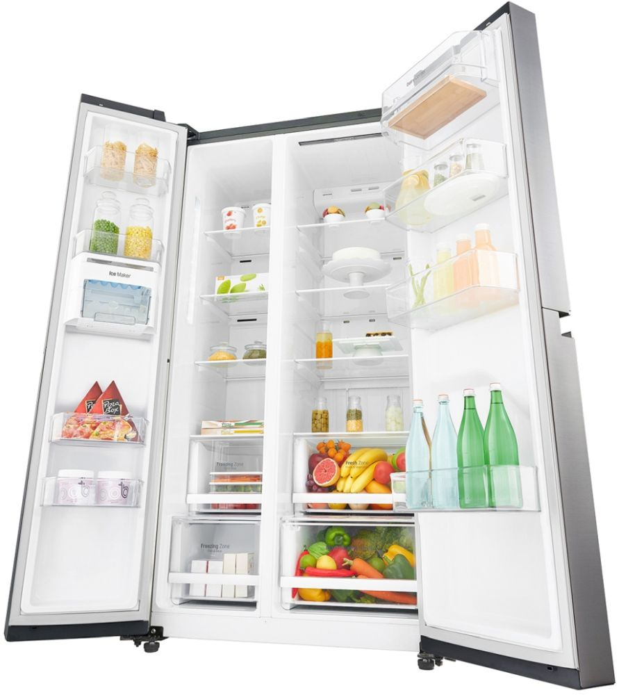 Холодильник LG GC-B247SMDC серебристый (двухкамерный) — фото 14