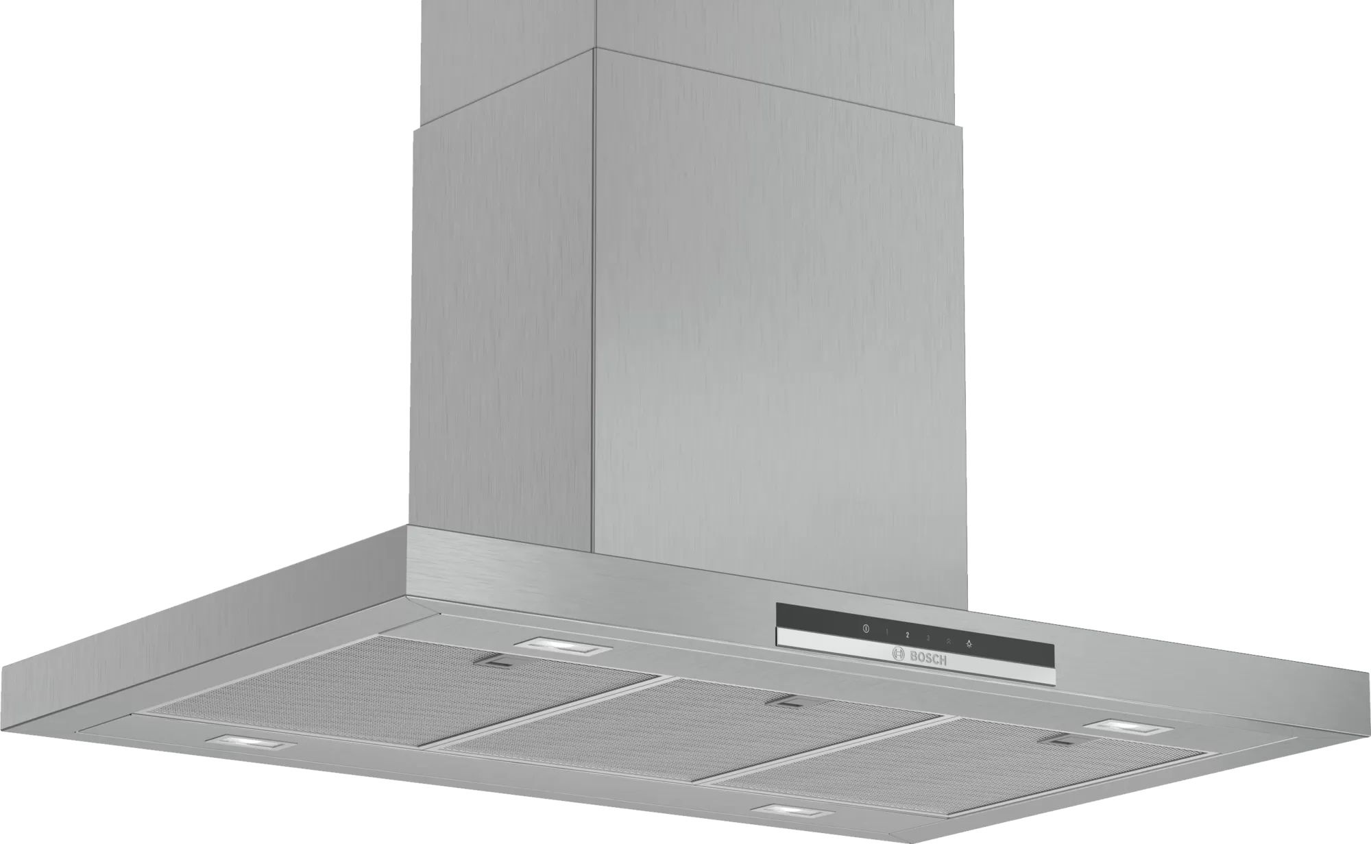 Вытяжка каминная Bosch DIB97IM50 нержавеющая сталь управление: сенсорное (1 мотор)