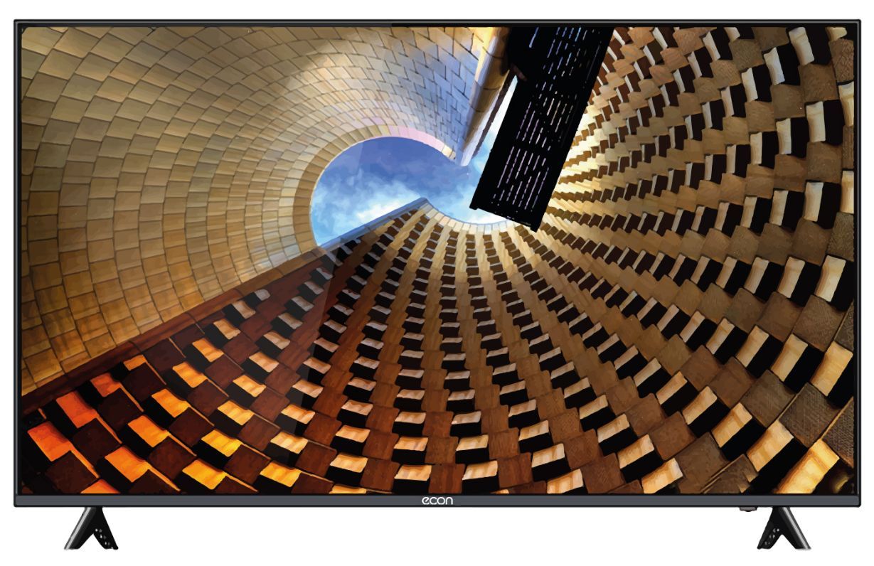 Телевизор  ECON EX-55US003B-UHD-SMART безрамочный