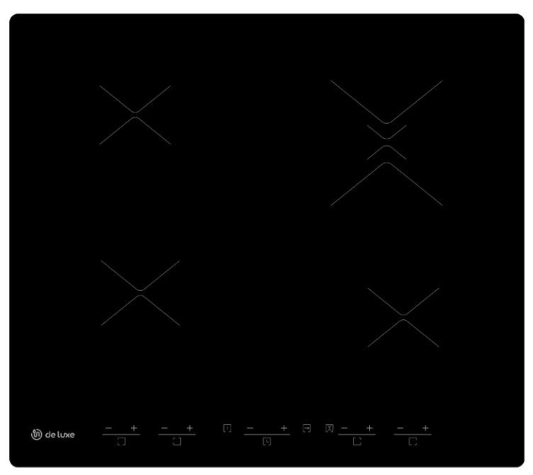 Электрическая варочная панель  DE LUXE 595204.01эвс-001 (997600)