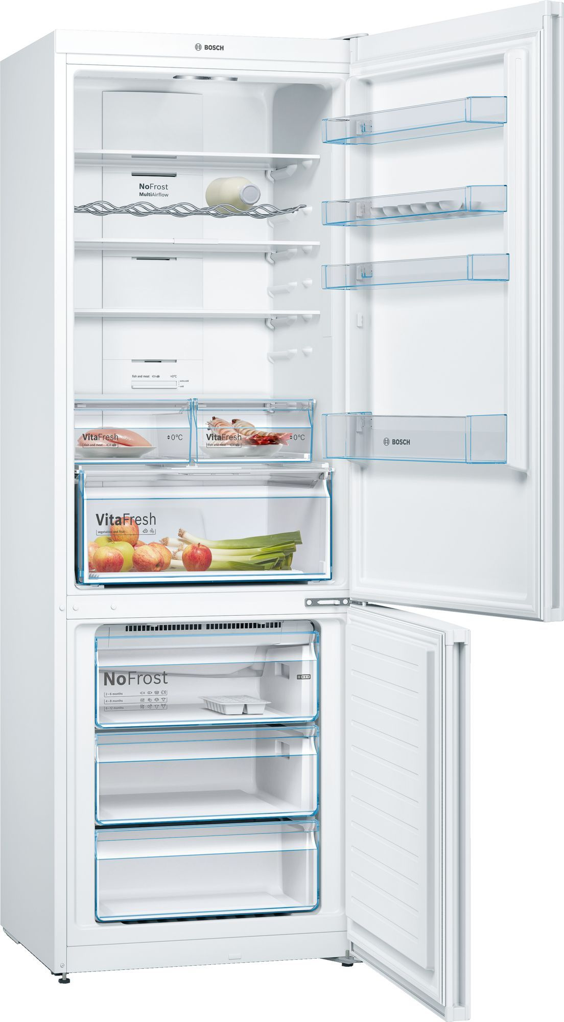 Холодильник Bosch KGN49XW20R белый (двухкамерный)