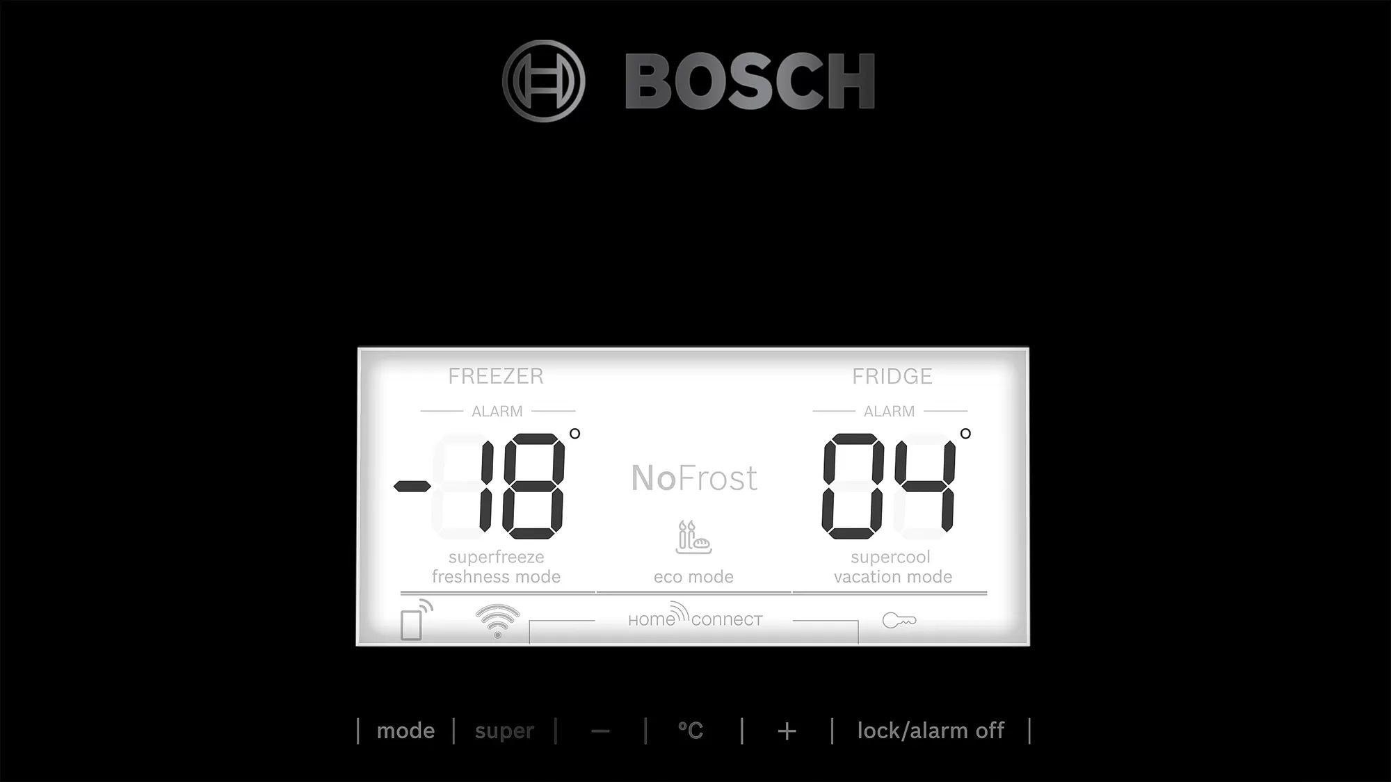 Холодильник Bosch KGN49LB20R черное стекло (двухкамерный) — фото 5