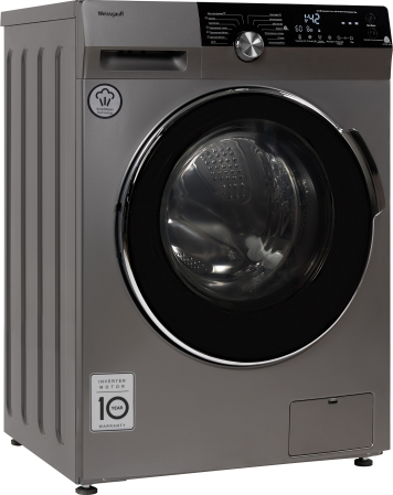 Стиральная машина Weissgauff WM 4947 DC Inverter Steam Silve — фото 3