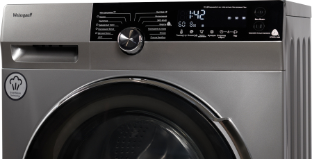 Стиральная машина Weissgauff WM 4947 DC Inverter Steam Silve — фото 5