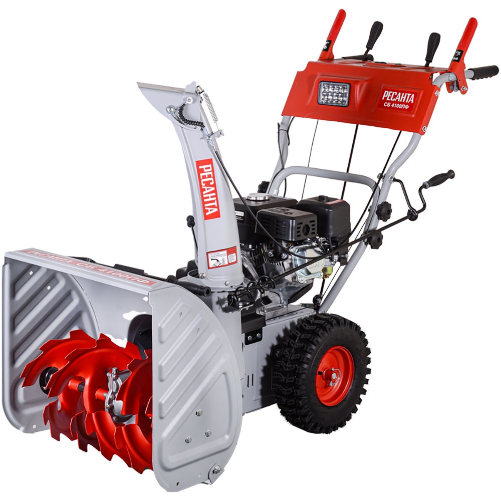 Снегоуборщик бензин. Ресанта СБ 4100ПФ