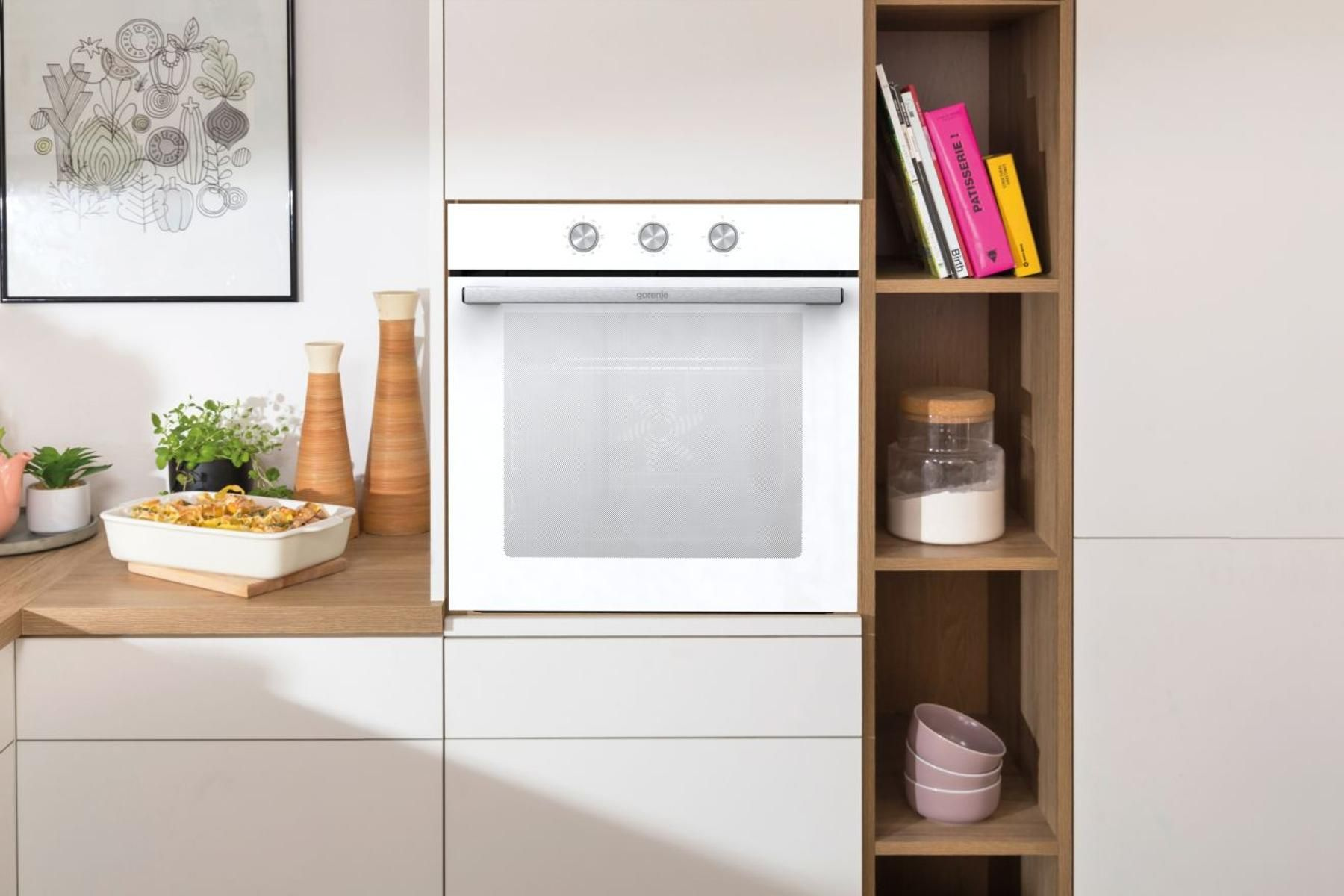 Духовой шкаф электрический Gorenje BO6725E02WG — фото 4