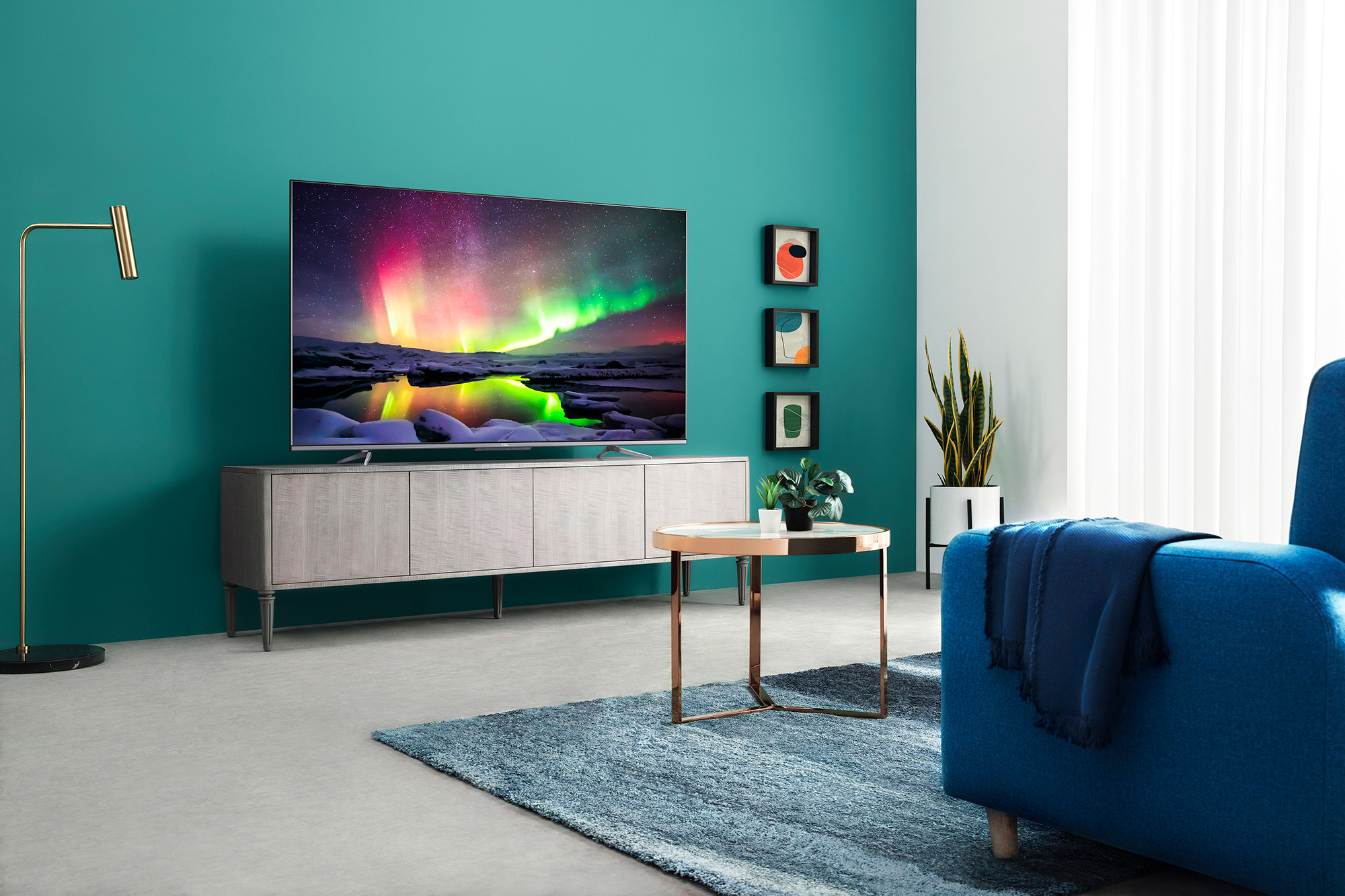 Телевизор LED TCL 55" 55P728 черный Ultra HD 60Hz DVB-T DVB-T2 DVB-S DVB-S2 USB WiFi Smart TV (RUS) — фото 9