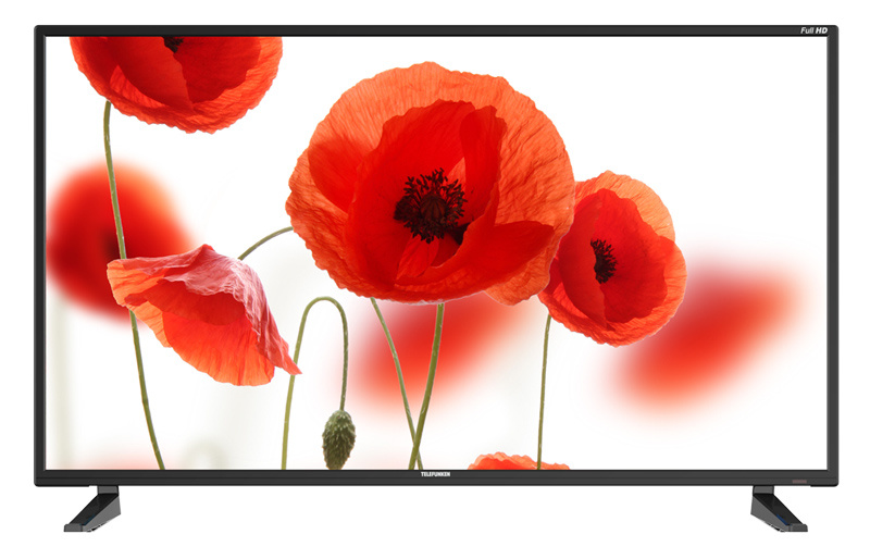 Телевизор LED Telefunken 40" TF-LED40S61T2 черный FULL HD 50Hz DVB-T DVB-T2 DVB-C USB (RUS) — фото 2