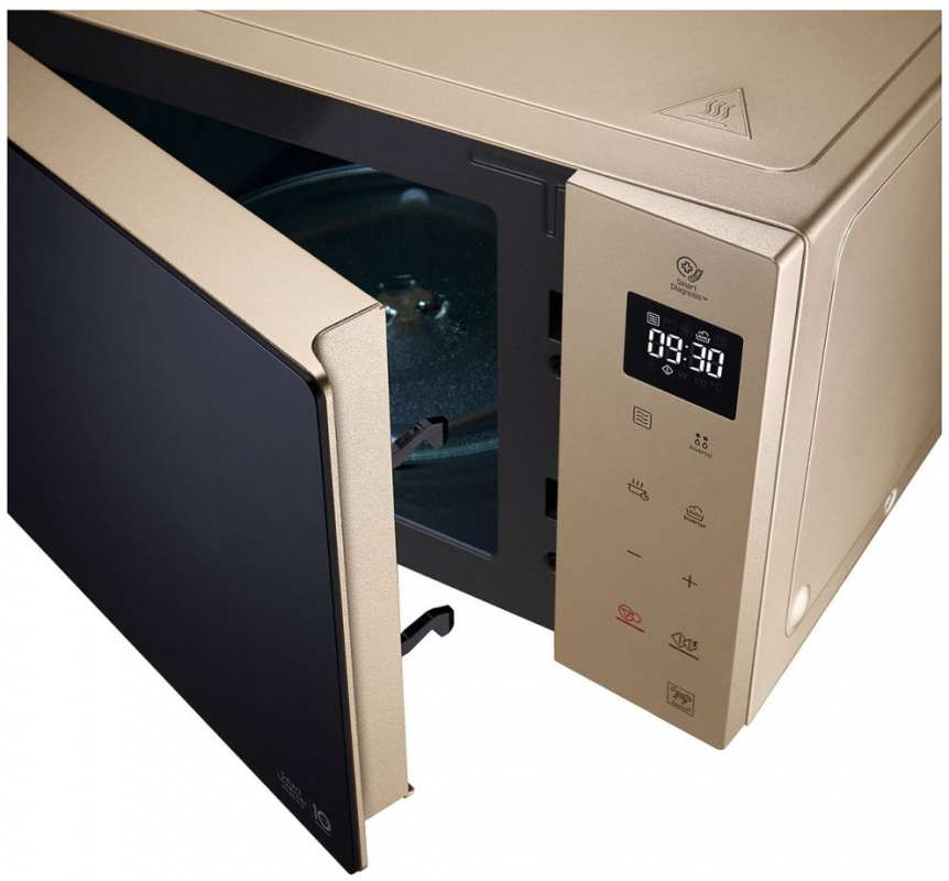 Микроволновая Печь LG MW25R35GISH 25л. 1000Вт бежевый/черный