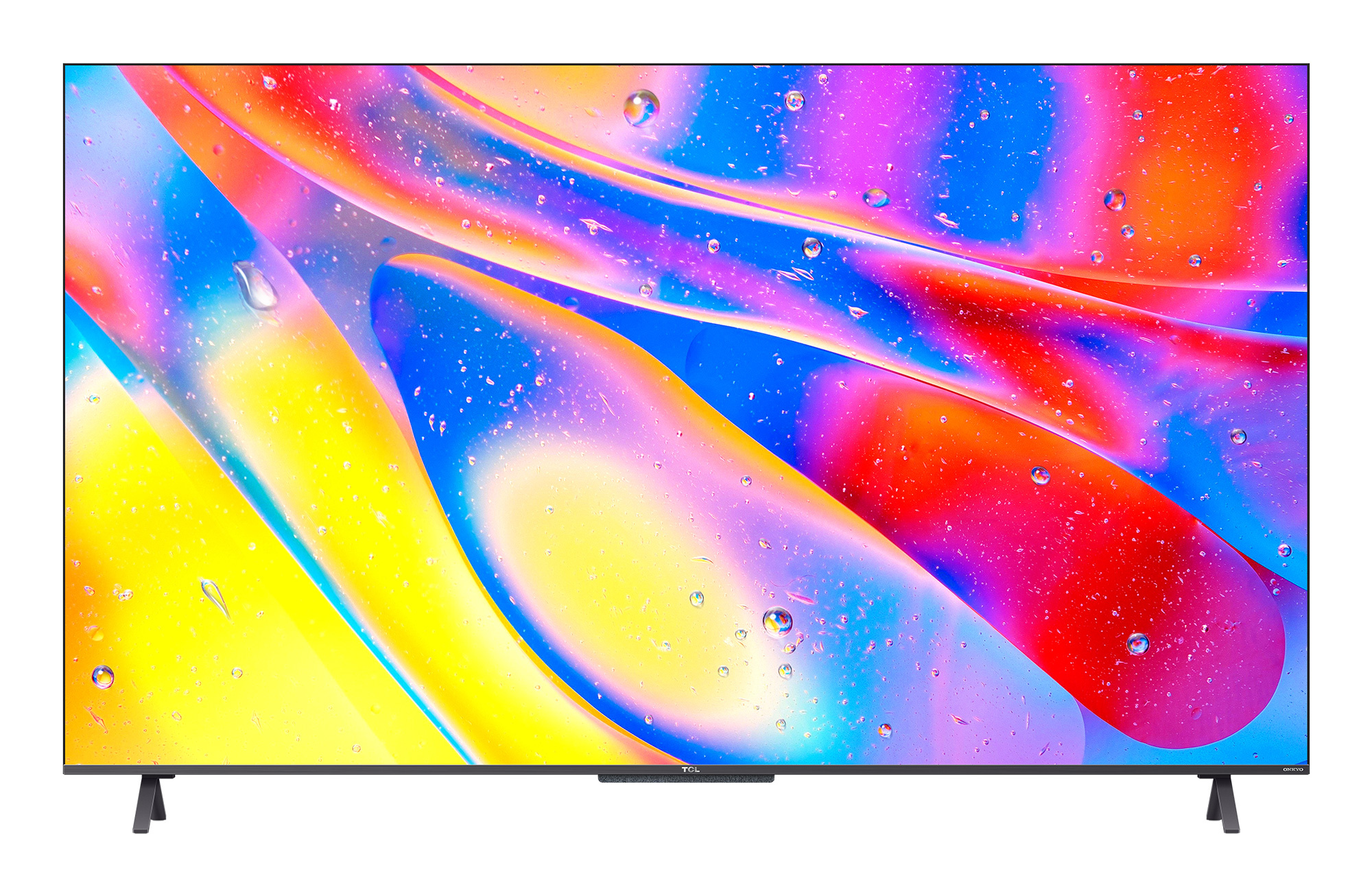 Телевизор QLED TCL 75" 75C725 черный Ultra HD 60Hz DVB-T DVB-T2 DVB-S DVB-S2 USB WiFi Smart TV (RUS)