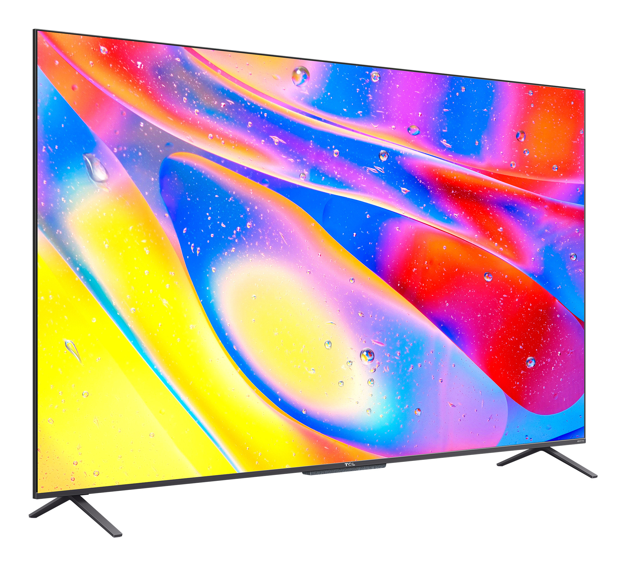 Телевизор QLED TCL 75" 75C725 черный Ultra HD 60Hz DVB-T DVB-T2 DVB-S DVB-S2 USB WiFi Smart TV (RUS) — фото 2