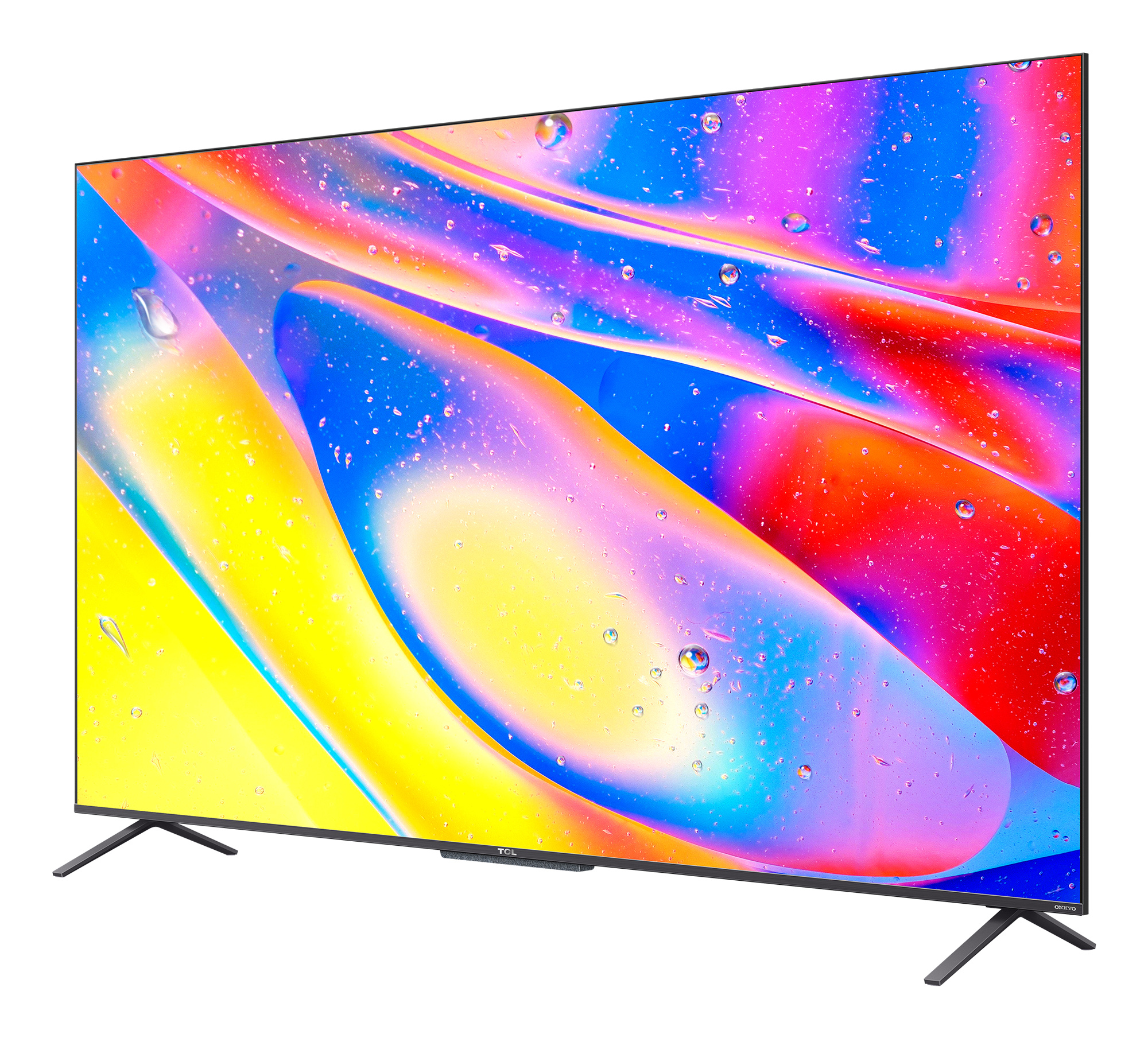 Телевизор QLED TCL 75" 75C725 черный Ultra HD 60Hz DVB-T DVB-T2 DVB-S DVB-S2 USB WiFi Smart TV (RUS) — фото 3