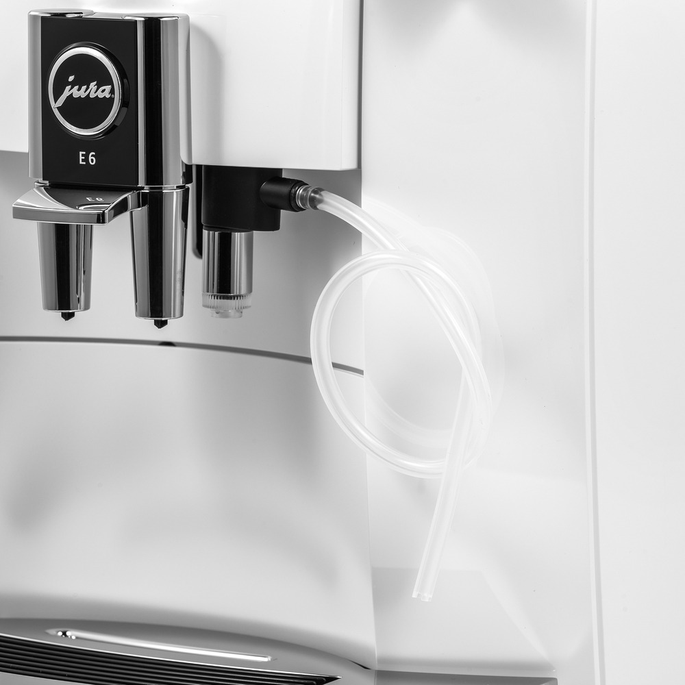 Кофемашина Jura E6 Piano White — фото 2