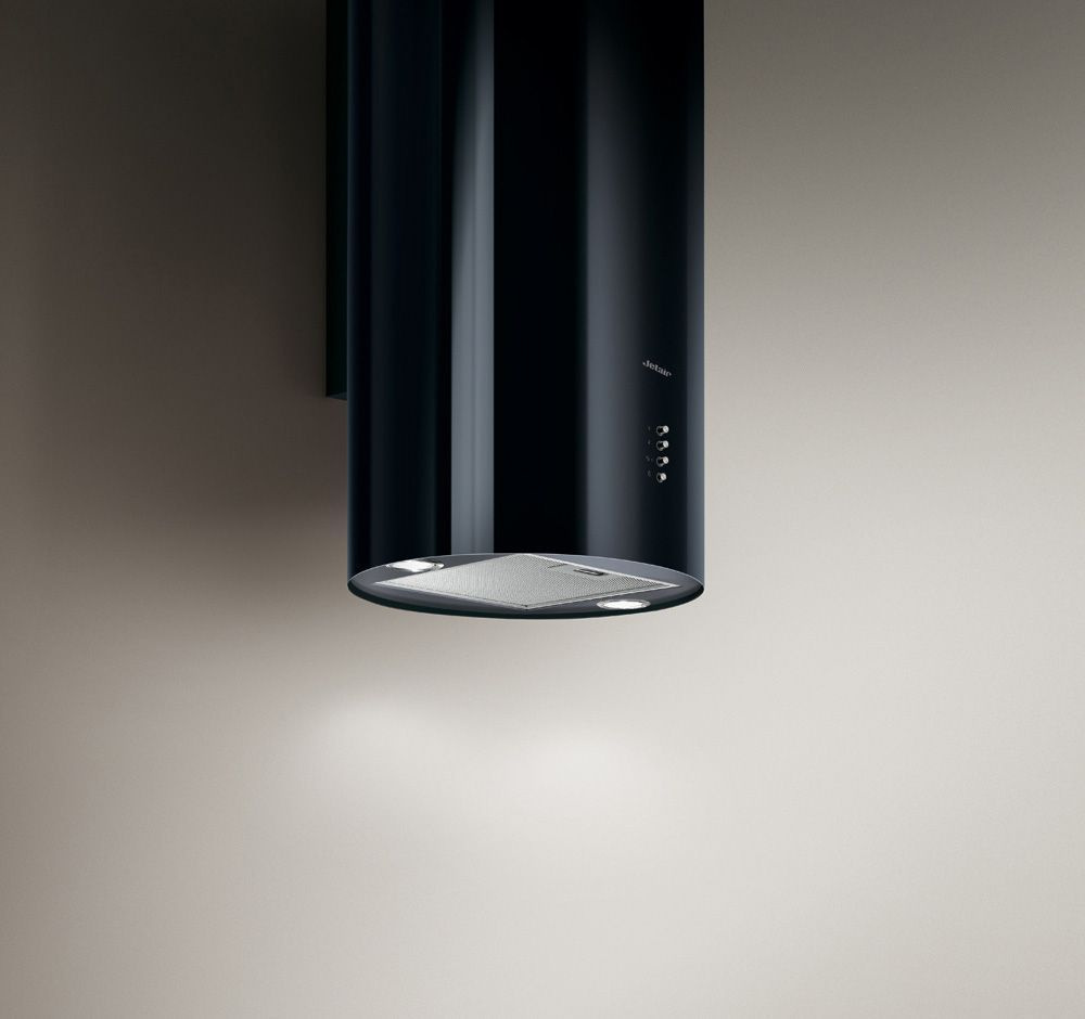 Вытяжка каминная Jet Air Pipe BL/A/43 черный управление: кнопочное (1 мотор)