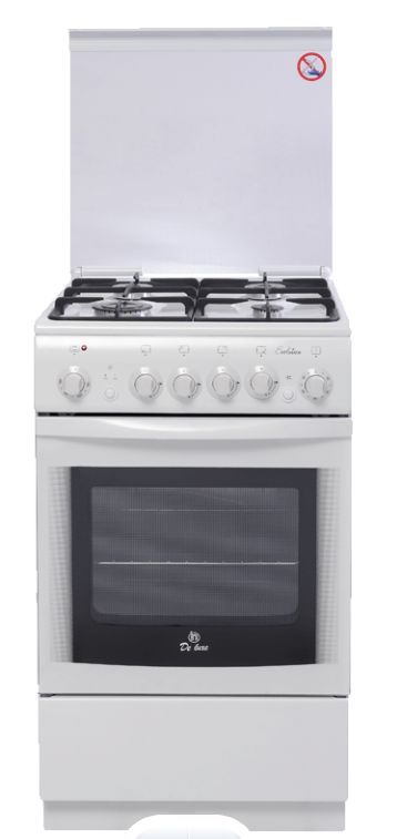 Газовая плита  DE LUXE 5040.20ГЭ (940902) бел.