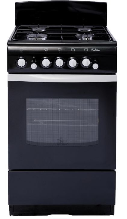 Газовая плита  DE LUXE 5040.36Г (951600) чер.