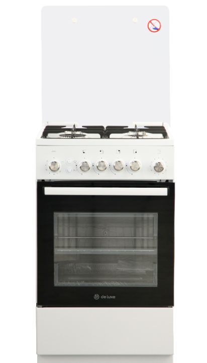 Газовая плита  DE LUXE 5040.40г (кр) ЧР-016