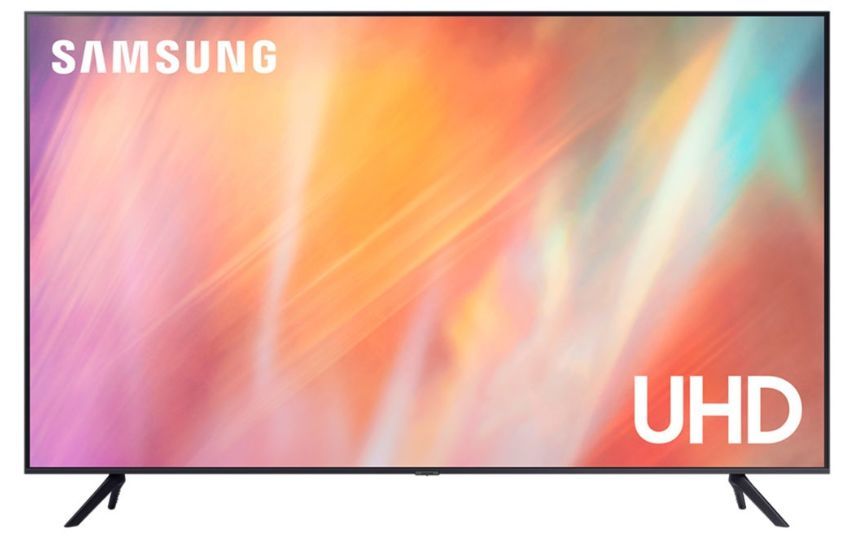 Телевизор  SAMSUNG UE-70AU7100UXRU 4K/SMART серый