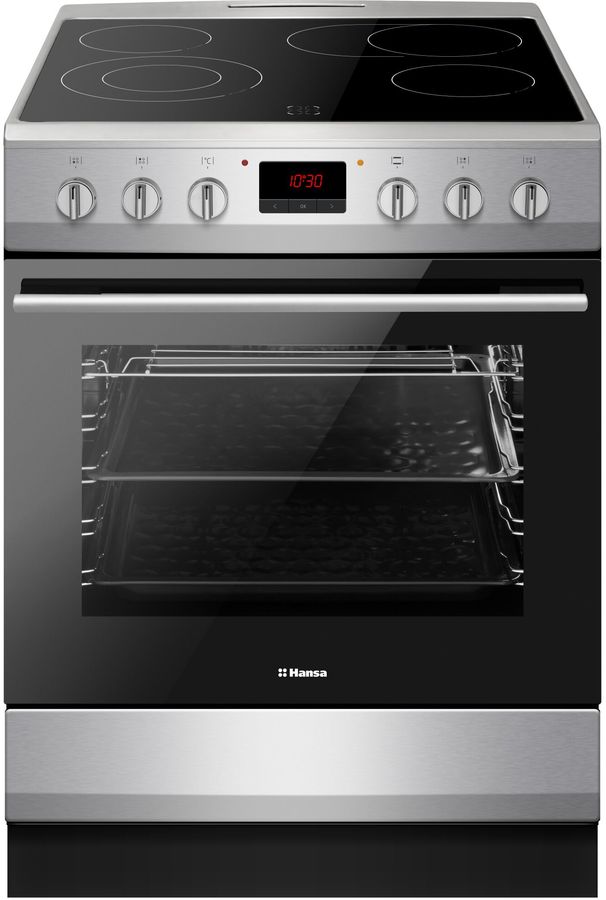 Плита Электрическая Hansa FCCX68219 нержавеющая сталь