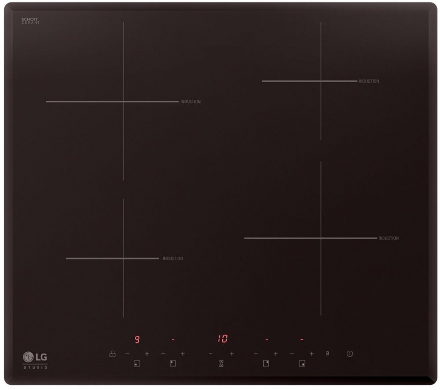 Индукционная варочная поверхность LG HU641PH черный — фото 5