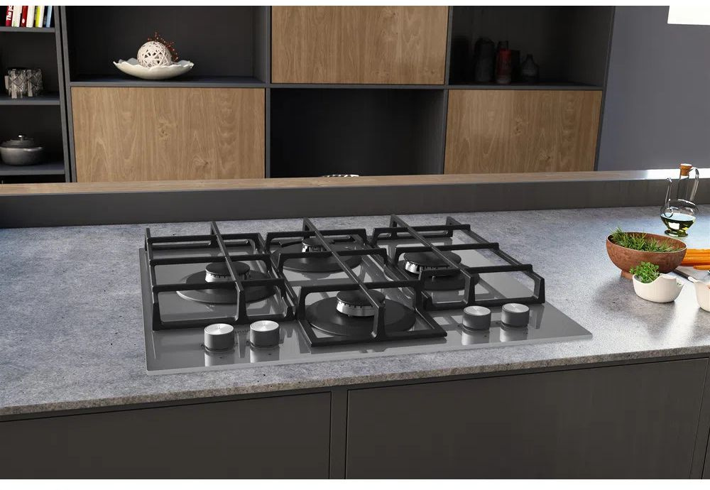 Газовая варочная поверхность Hotpoint-Ariston HAGS 61F/WH белый — фото 4