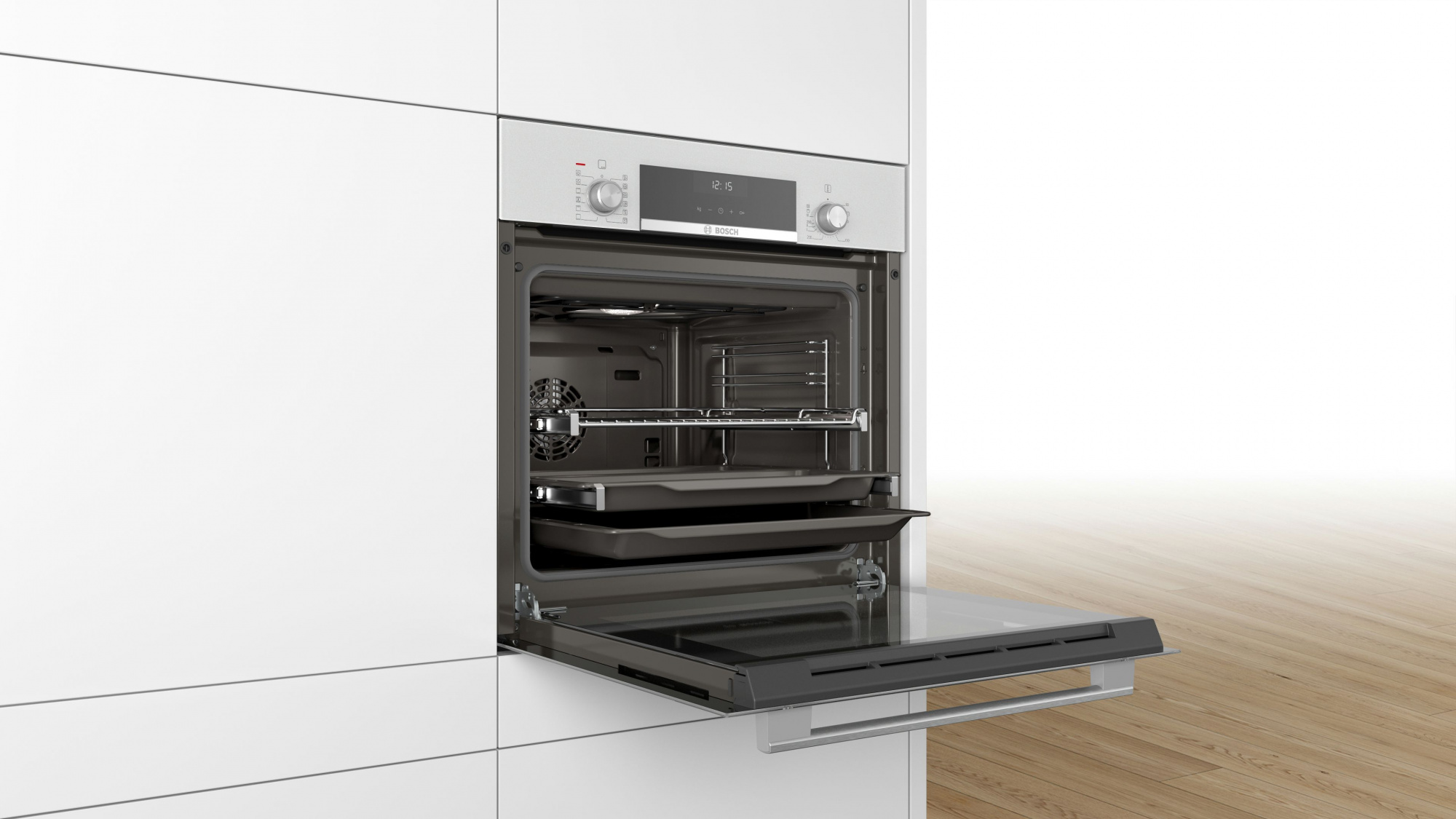 Духовой шкаф Электрический Bosch HIJ517YW0R — фото 3
