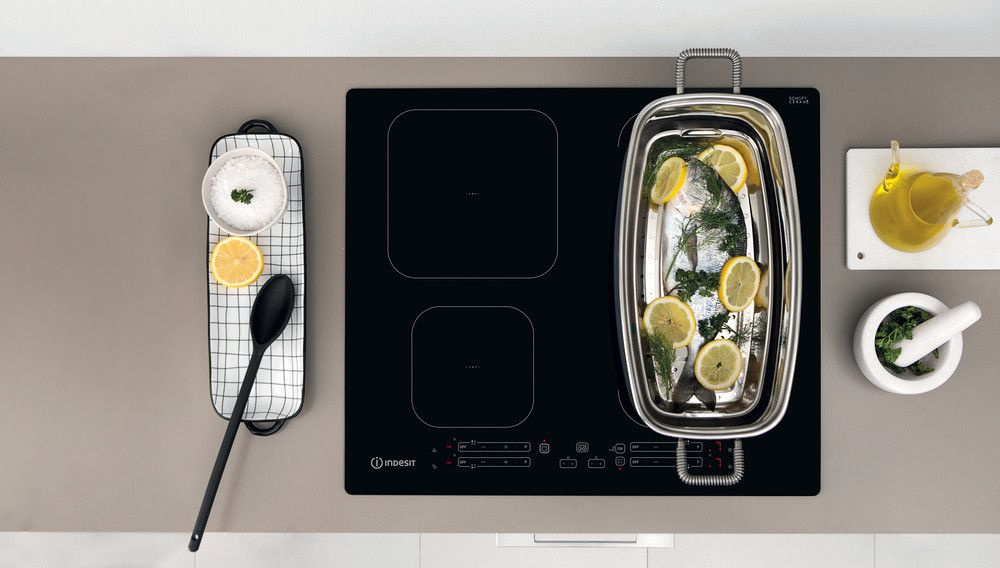 Индукционная варочная поверхность Indesit IB 65B60 NE черный — фото 5