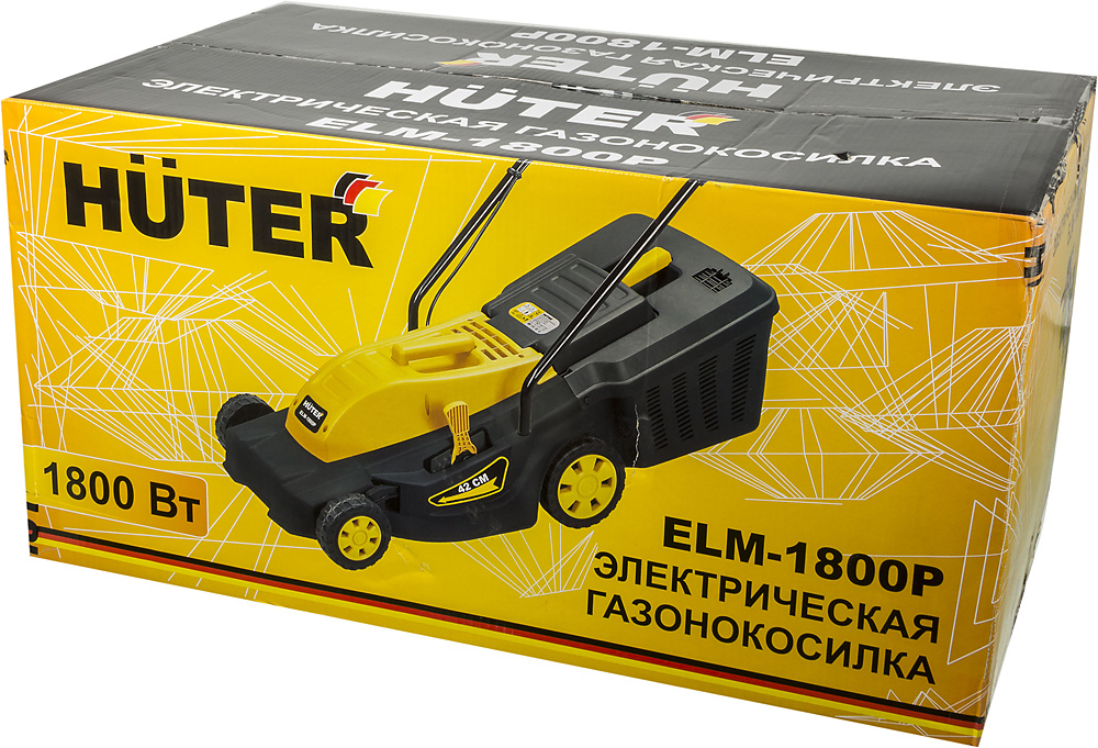 Газонокосилка роторная Huter ELM-1800P (70/4/7) 1800Вт — фото 7