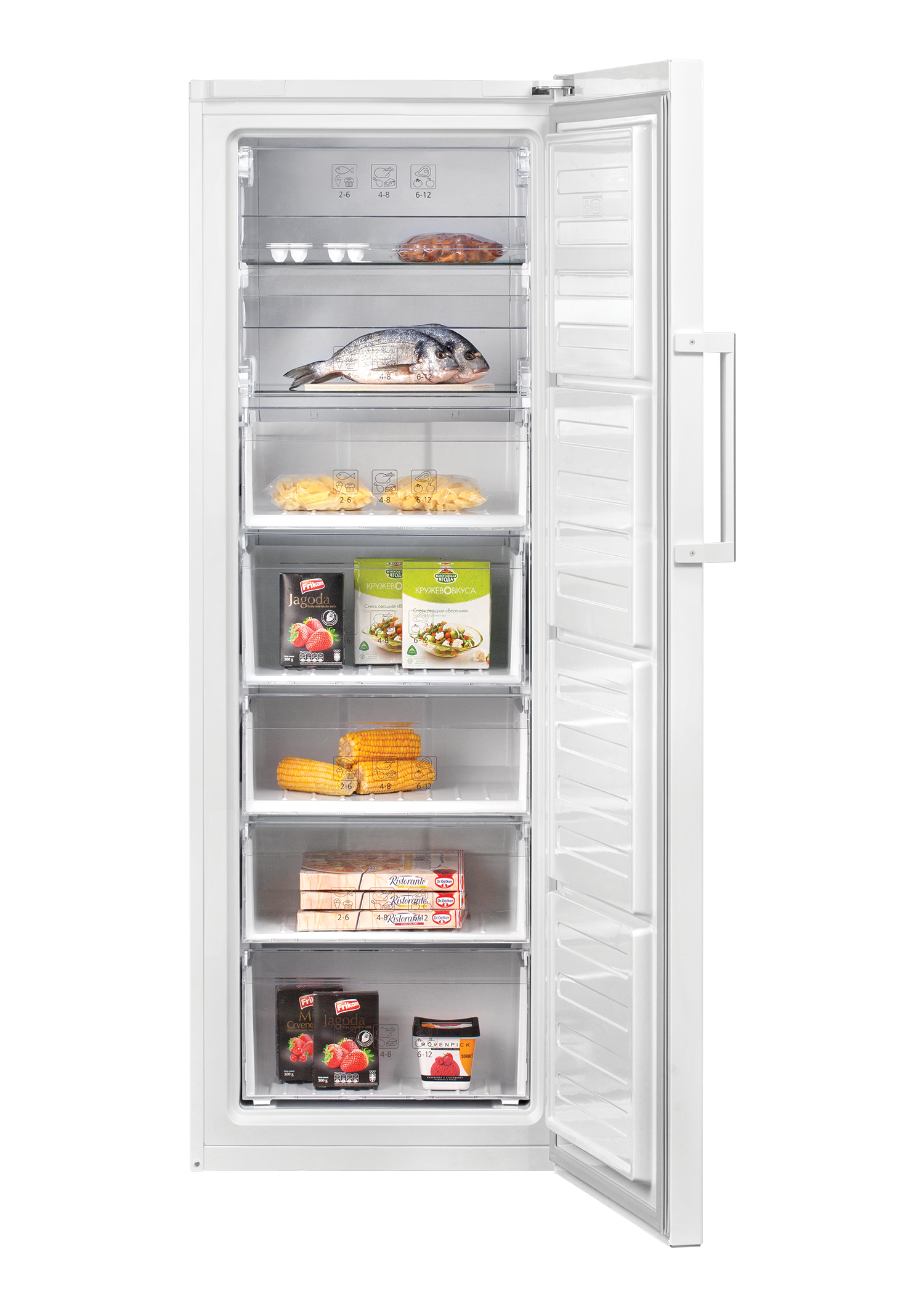 Морозильная камера Beko RFSK266T01W — фото 3