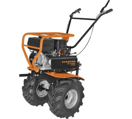 Мотоблок Carver МТ-7106WT бензиновый 5кВт 7л.с. (01.006.00036)
