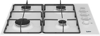 Газовая варочная поверхность Beko HIGG 64123 SW — фото 3