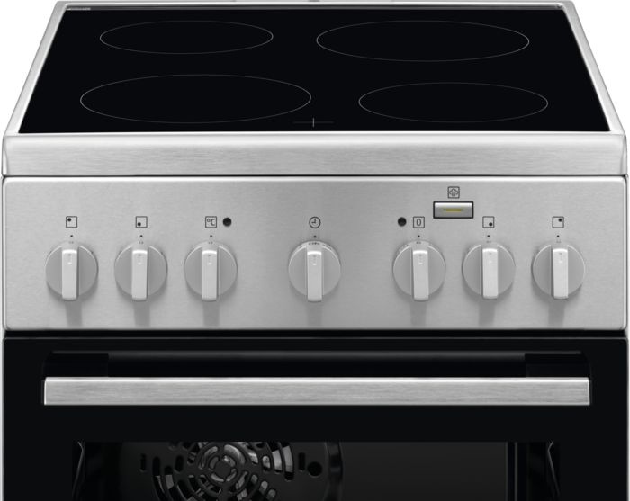 Плита Электрическая Electrolux RKR560100X нержавеющая сталь/черный стеклокерамика (без крышки) — фото 3