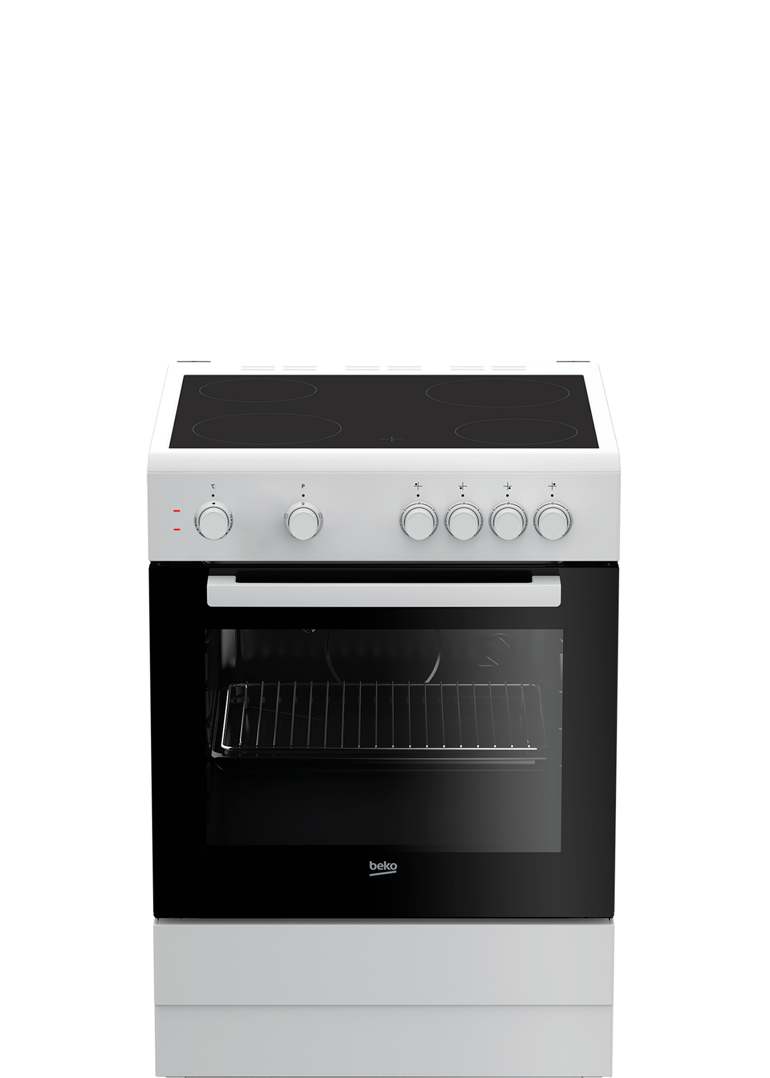 Плита Электрическая Beko FFSS67000W белый/черный стеклокерамика