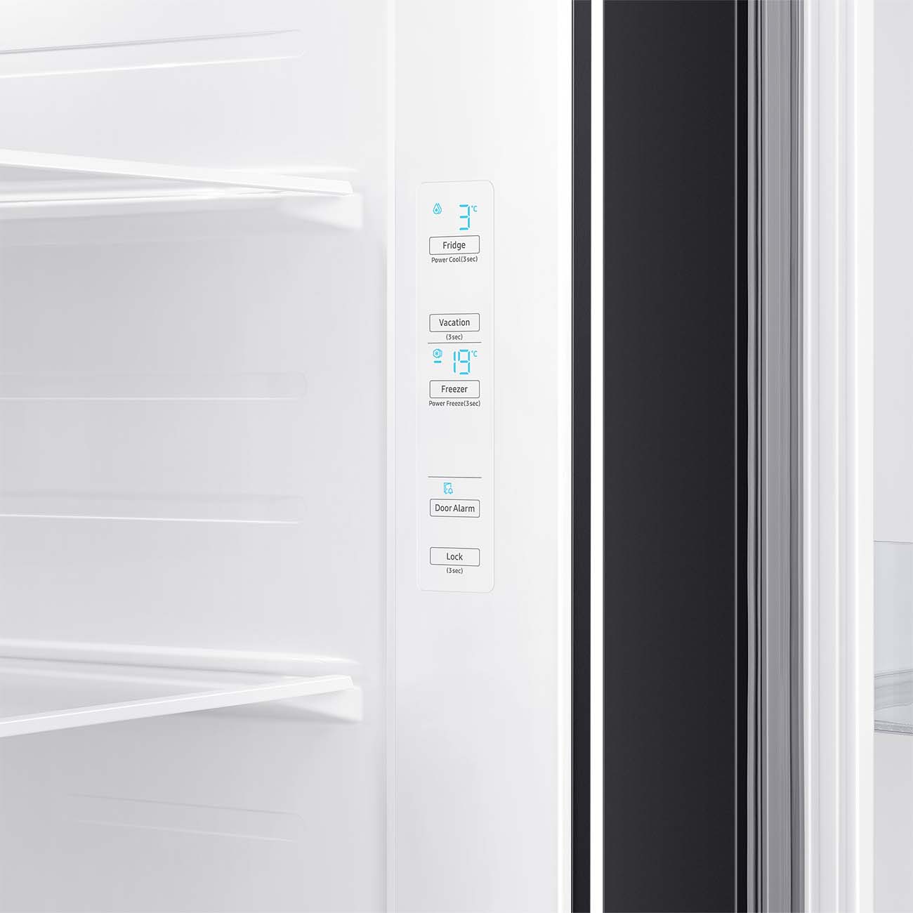 Холодильник (Side-by-Side) Samsung RS62R50314G — фото 3