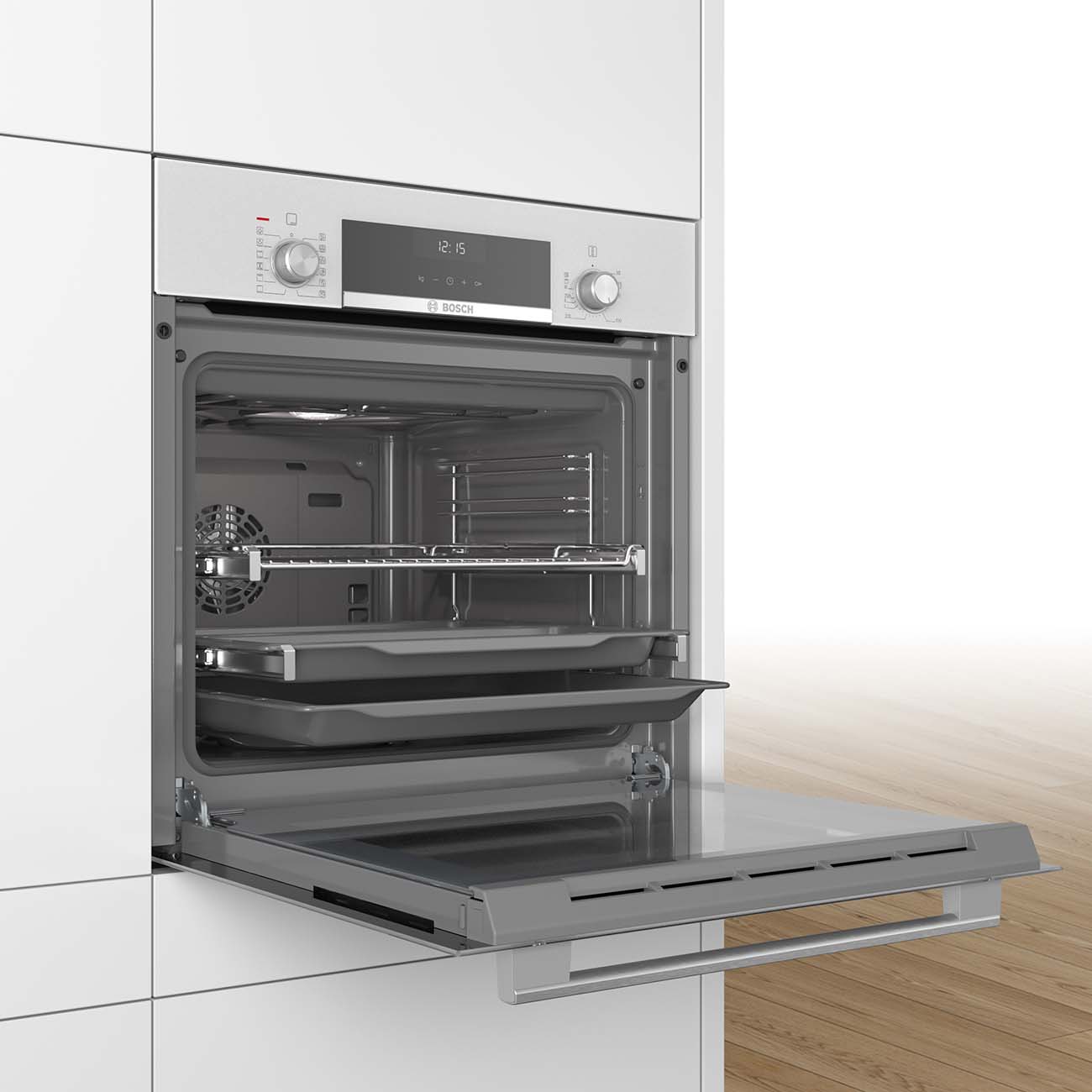 Электрический духовой шкаф Bosch HIJ517YW2R — фото 4