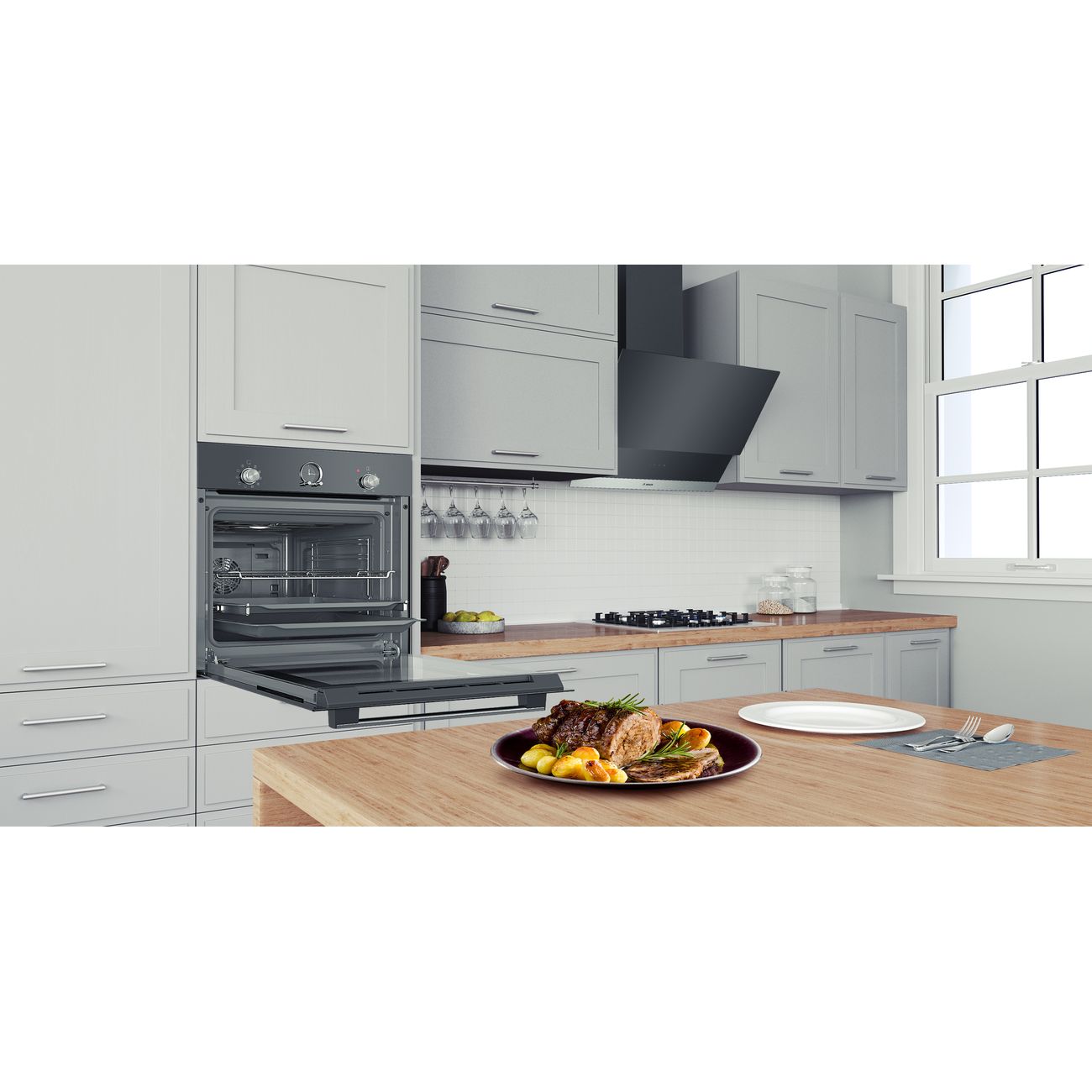 Электрический духовой шкаф Bosch Serie|6 HBJS10YB0R — фото 6