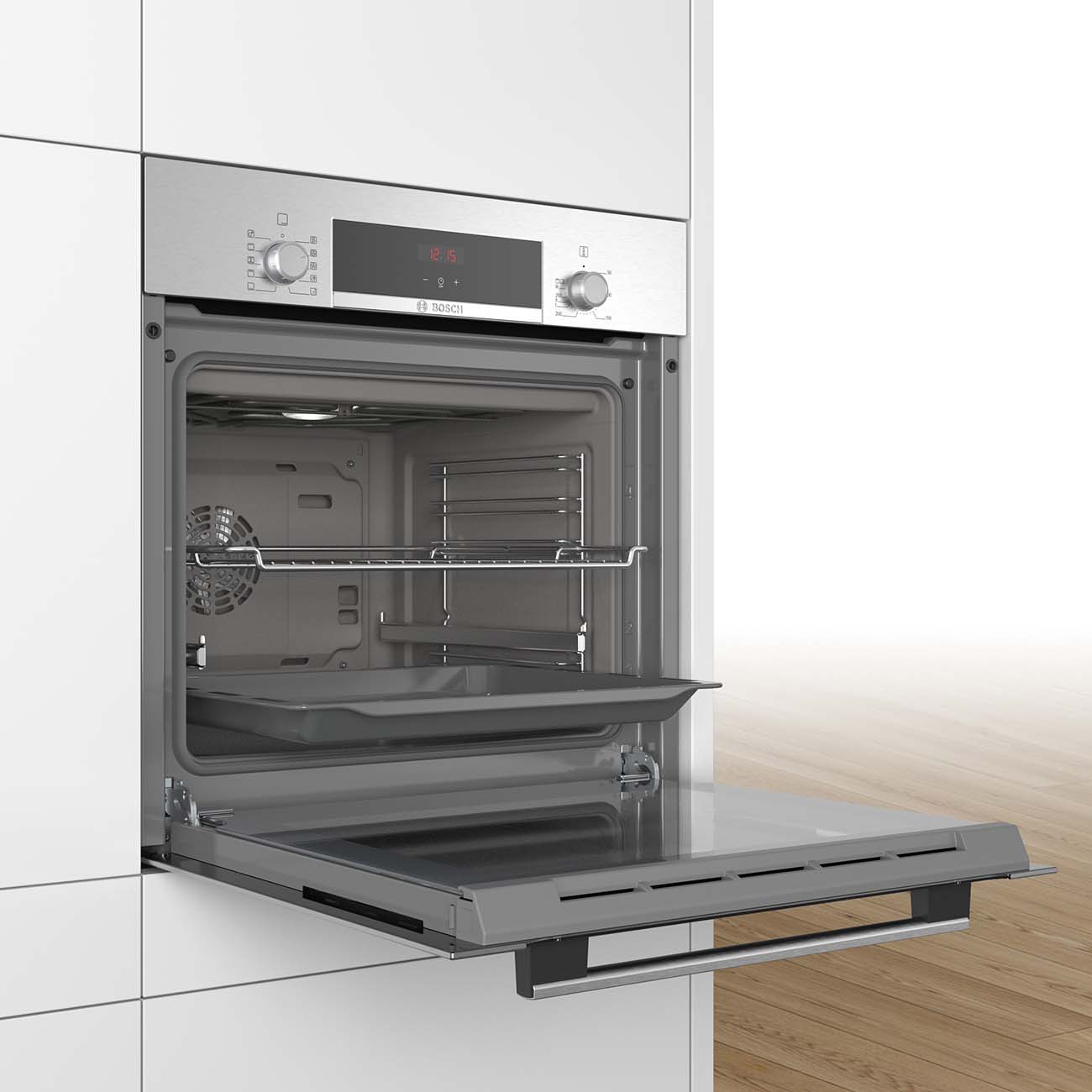 Электрический духовой шкаф Bosch HBF354ES0R — фото 6