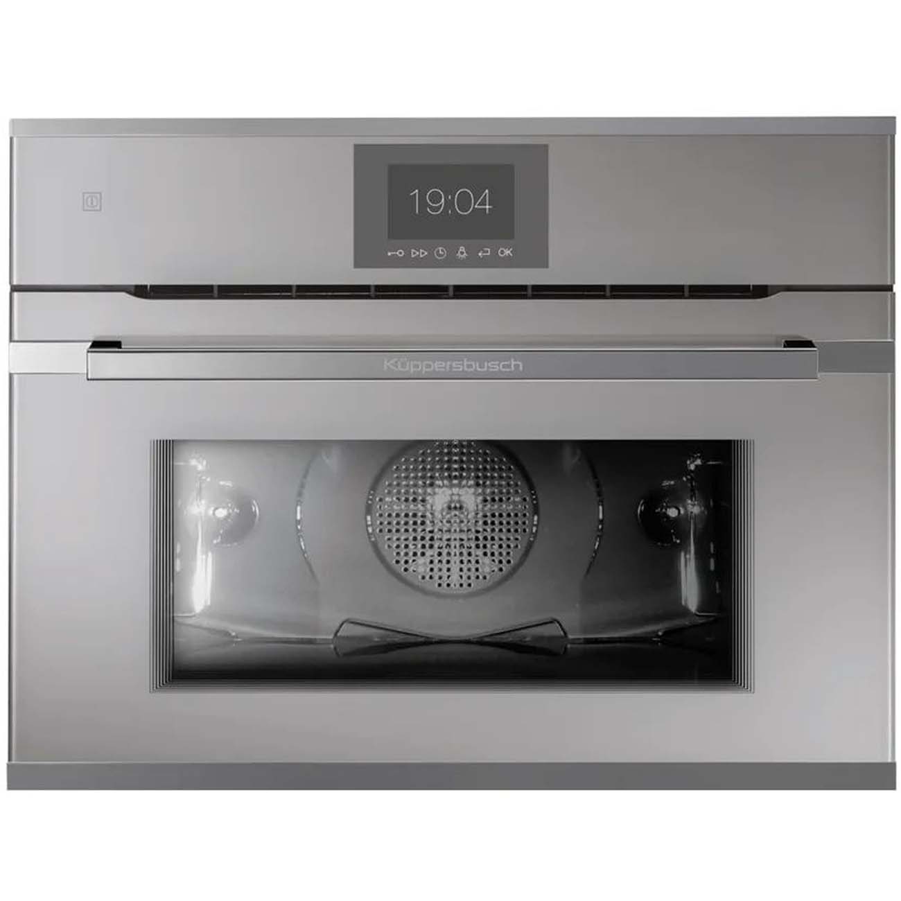 Компактный духовой шкаф Kuppersbusch CBP 6550.0 G3 Silver Chrome