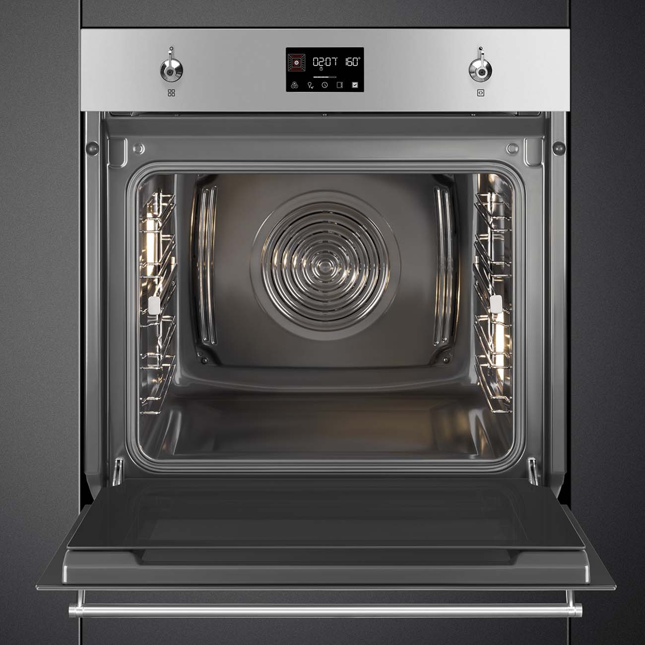 Электрический духовой шкаф Smeg SO6302TX — фото 4