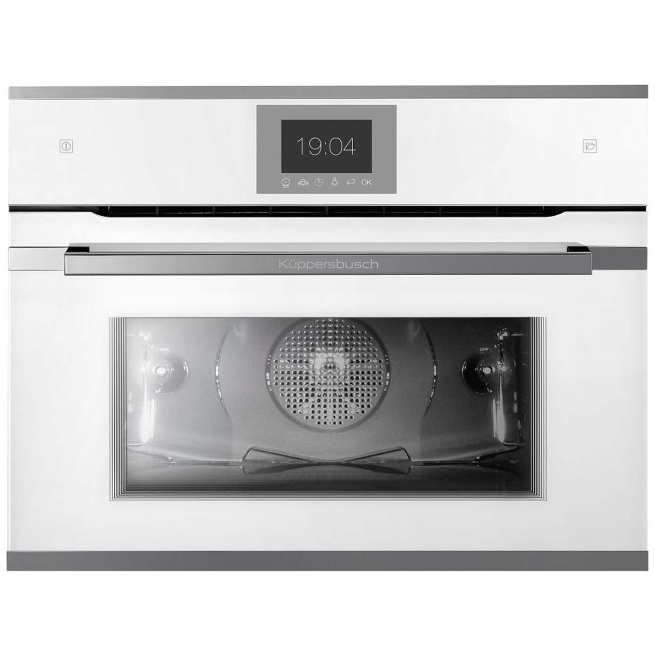 Компактный духовой шкаф Kuppersbusch CBD 6550.0 W3 Silver Chrome