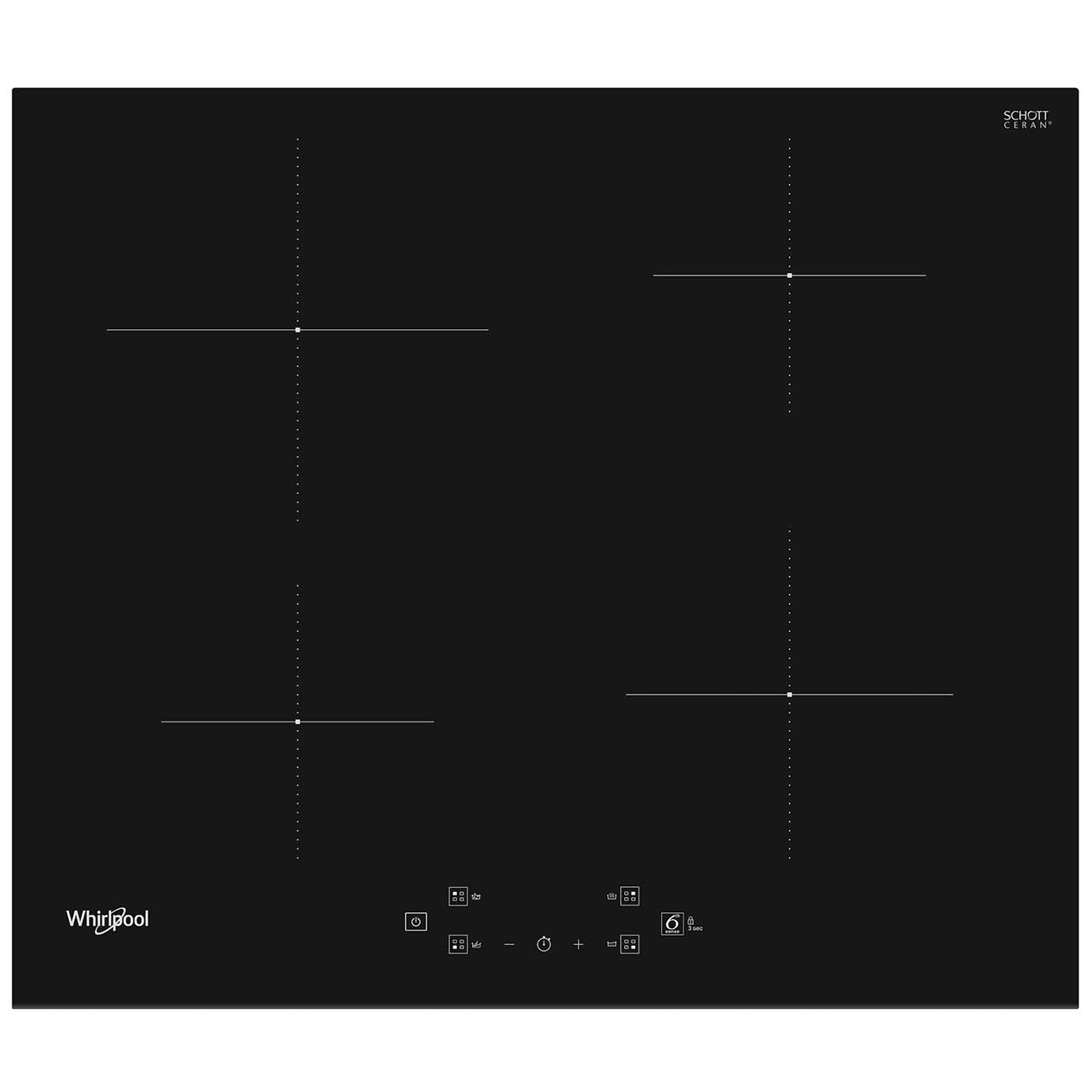 Встраиваемая индукционная панель Whirlpool WS Q2760 BF